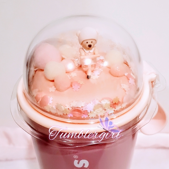 Starbucks Korea Sakura Bloom Bearista Tumbler